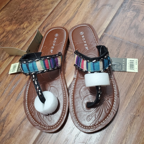 NwT Roper sandals sz 6 - Picture 2 of 3